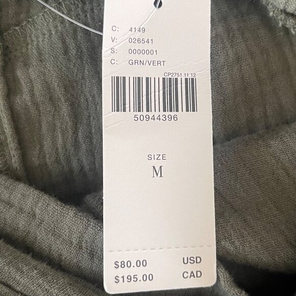 Saturday Sunday Anthropologie Women Wide Leg Pants Size M Goblincore Lounge Boho - Picture 10 of 11